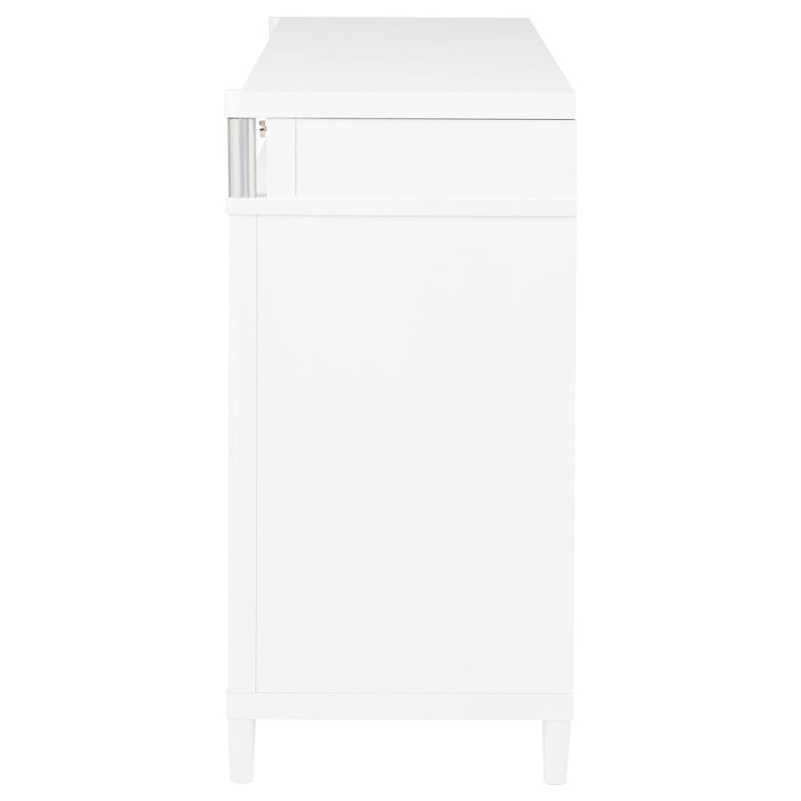 Gracemont - 8 - Drawer Bedroom Dresser Cabinet - White Dressers modern furniture Contempo Furniture