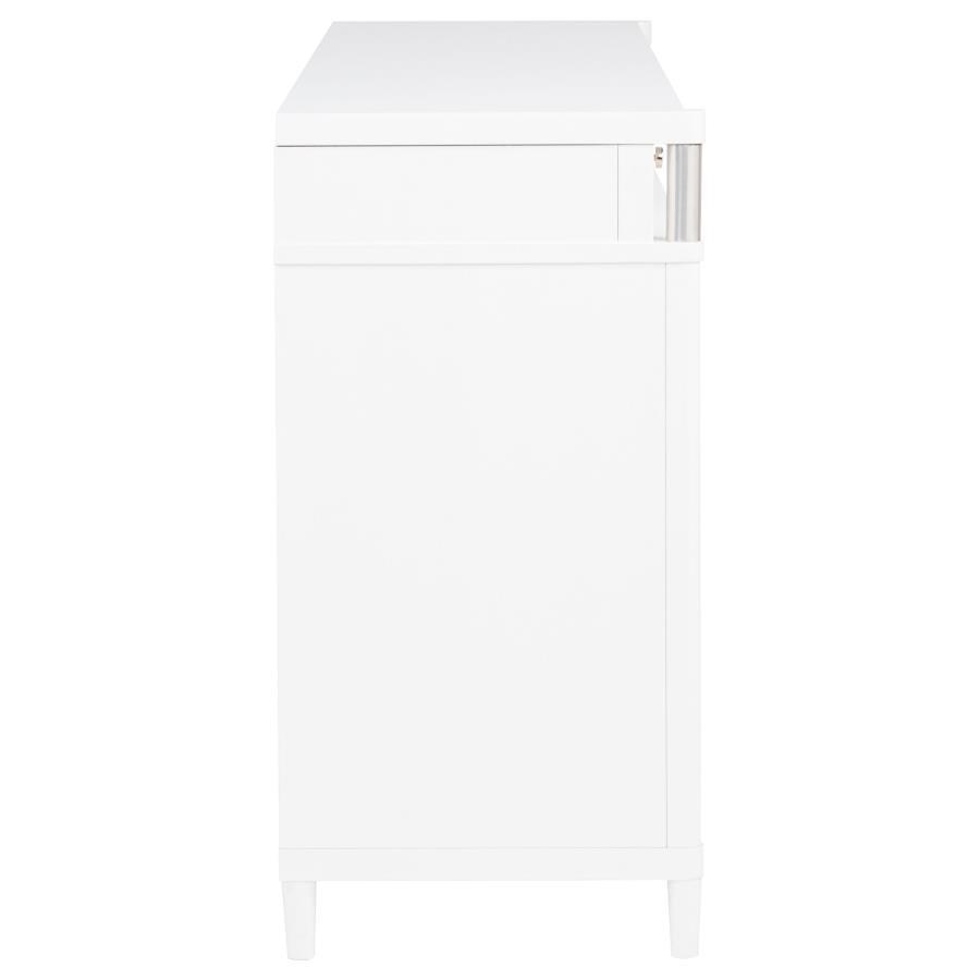 Gracemont - 8 - Drawer Bedroom Dresser Cabinet - White Dressers modern furniture Contempo Furniture