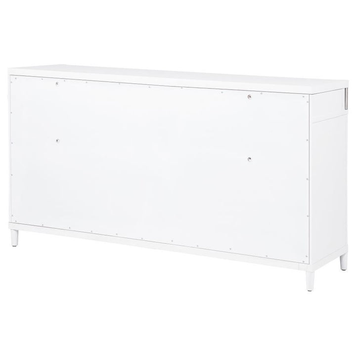 Gracemont - 8 - Drawer Bedroom Dresser Cabinet - White Dressers modern furniture Contempo Furniture