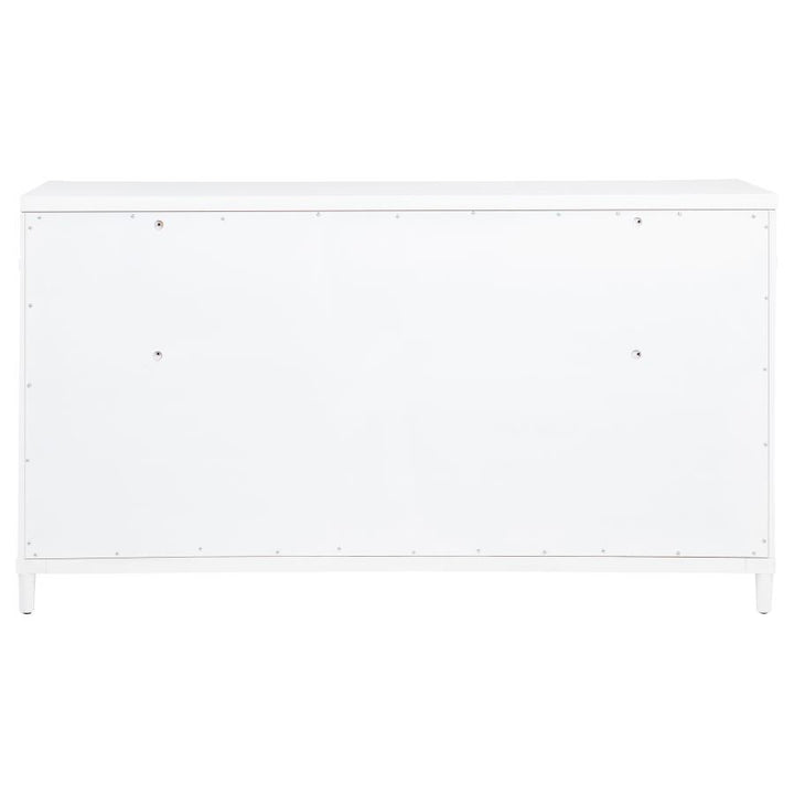 Gracemont - 8 - Drawer Bedroom Dresser Cabinet - White Dressers modern furniture Contempo Furniture