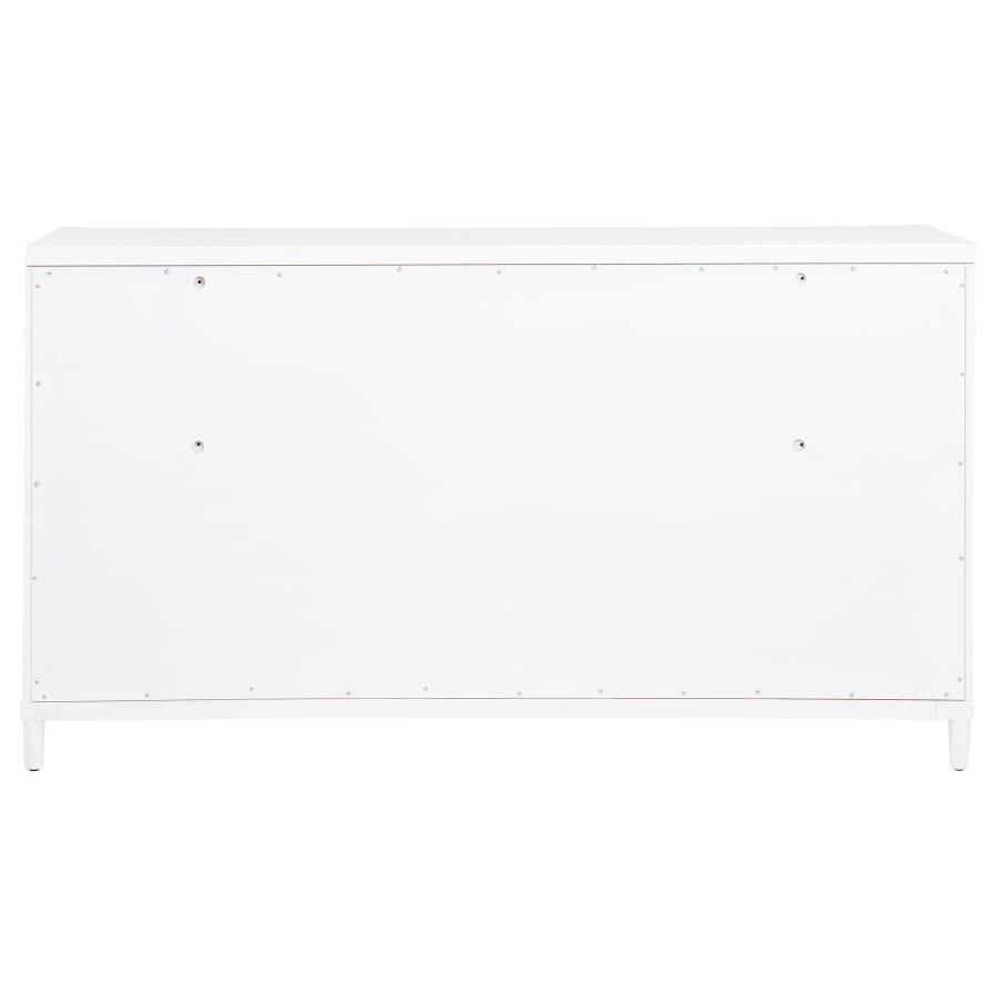 Gracemont - 8 - Drawer Bedroom Dresser Cabinet - White Dressers modern furniture Contempo Furniture