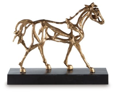 Grainville Sculpture - Gold Sculpture & Figurine modern furniture Contempo Furniture