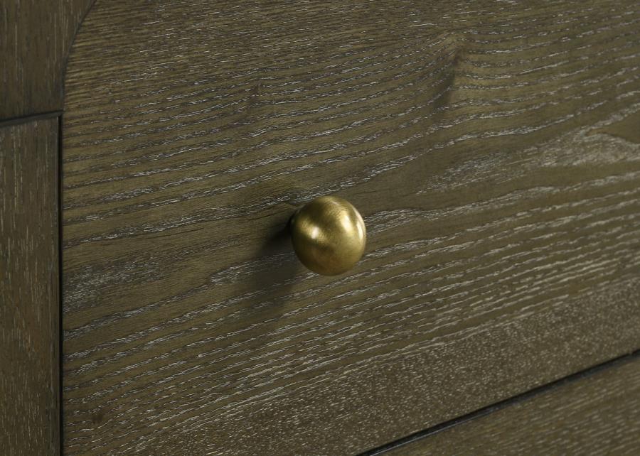 Gran Park - 5 - Drawer Bedroom Chest Of Drawers - Dark Cocoa Accent Chest modern furniture Contempo Furniture