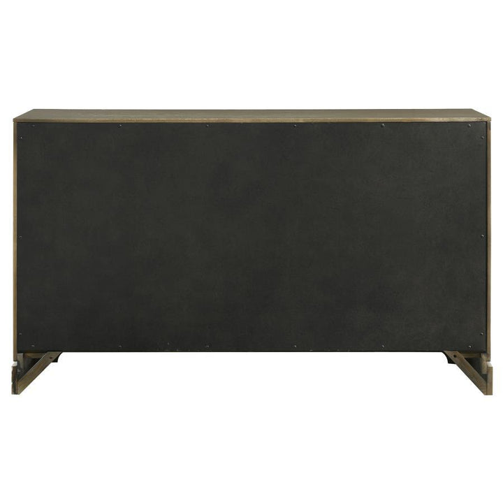 Gran Park - 6 - Drawer Dresser Cabinet - Dark Cocoa Dressers modern furniture Contempo Furniture