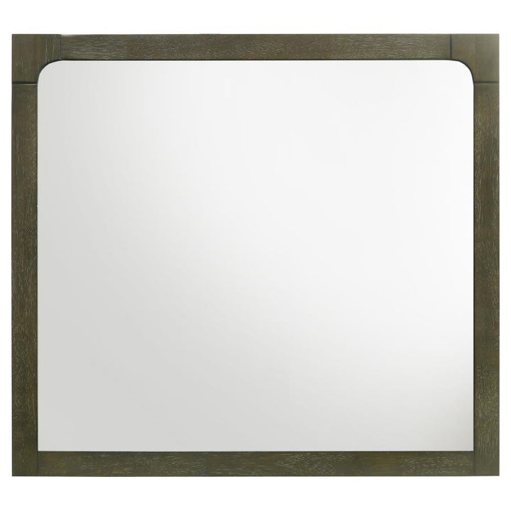 Gran Park - Dresser Mirror - Dark Cocoa Mirror modern furniture Contempo Furniture