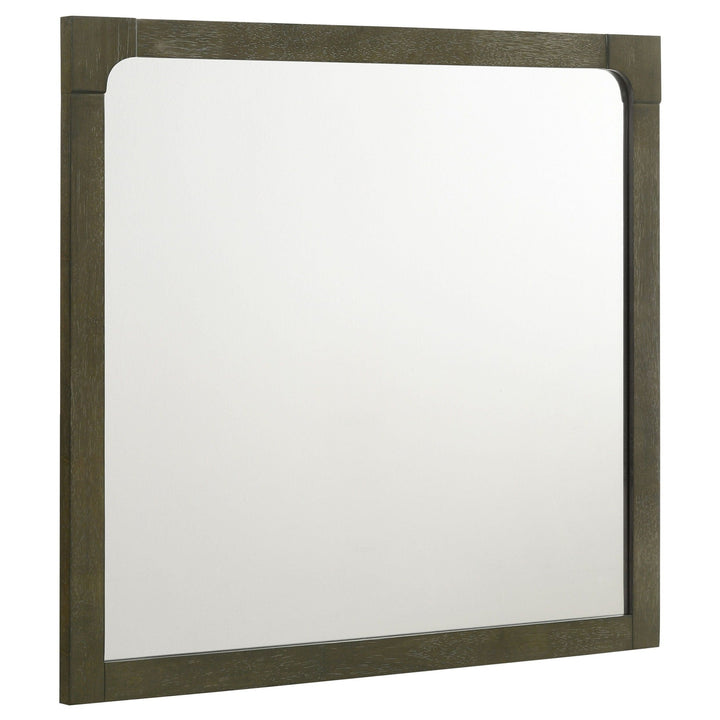 Gran Park - Dresser Mirror - Dark Cocoa Mirror modern furniture Contempo Furniture