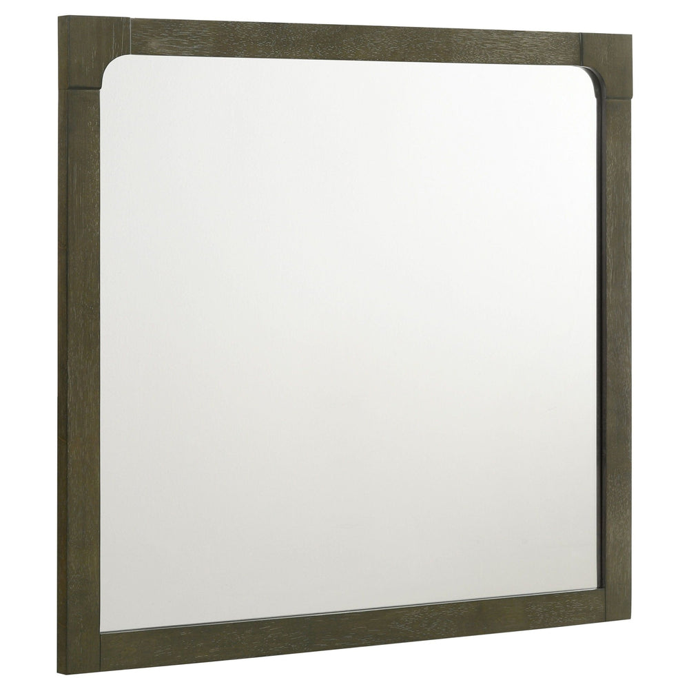 Gran Park - Dresser Mirror - Dark Cocoa Mirror modern furniture Contempo Furniture