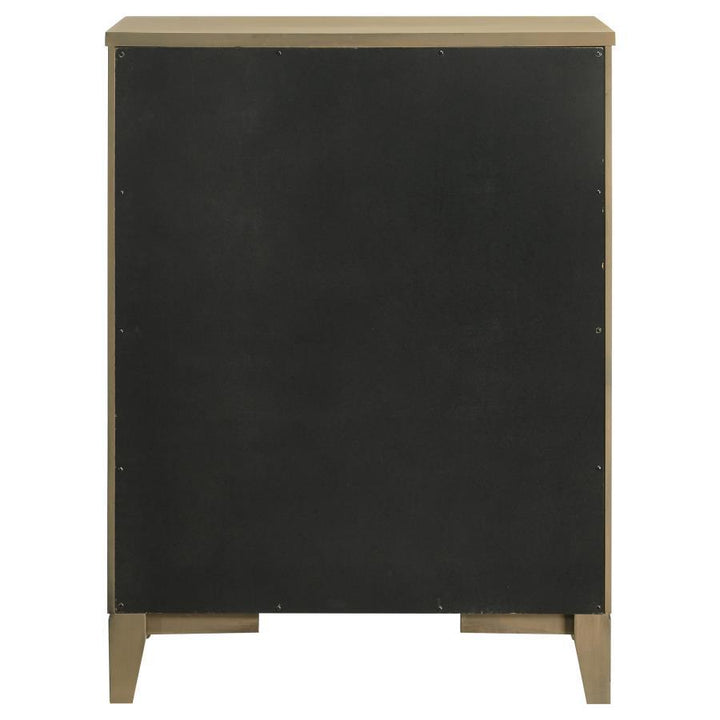 Granada - 5 - Drawer Bedroom Chest Of Drawers - Natural Pine Accent Chest modern furniture Contempo Furniture