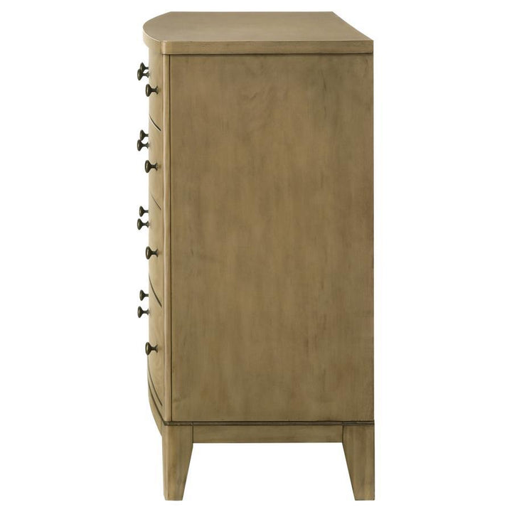 Granada - 8 - Drawer Dresser Cabinet - Natural Pine Dressers modern furniture Contempo Furniture