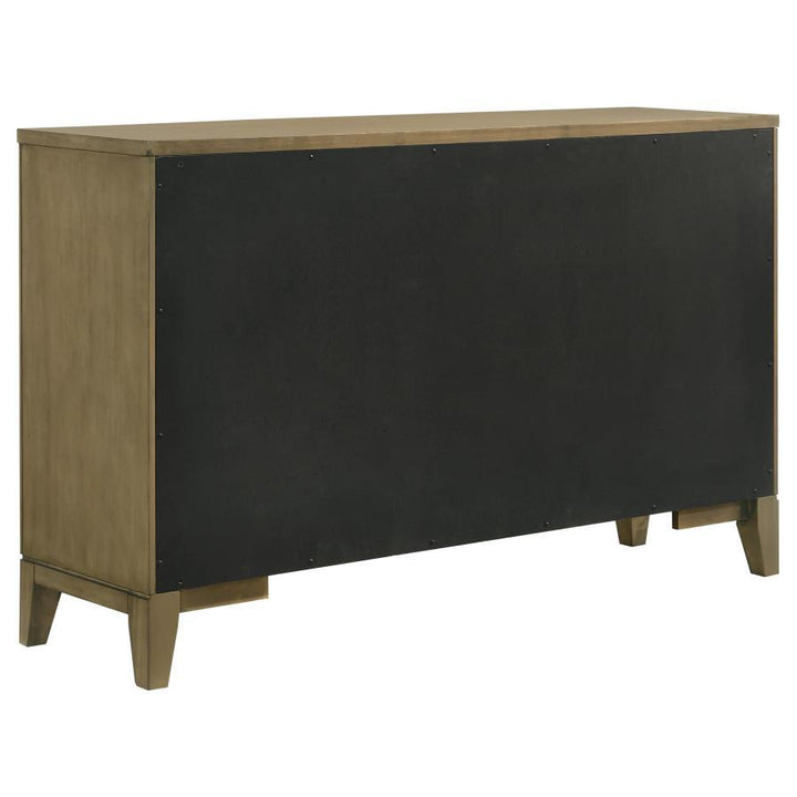 Granada - 8 - Drawer Dresser Cabinet - Natural Pine Dressers modern furniture Contempo Furniture