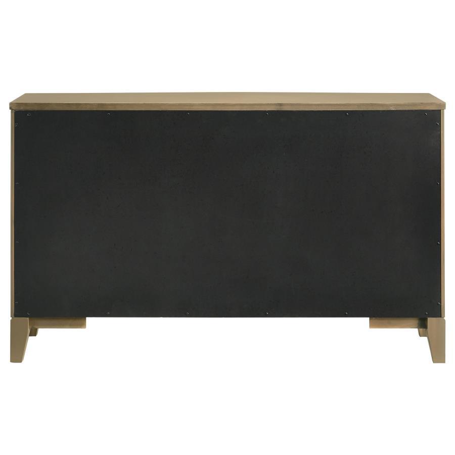 Granada - 8 - Drawer Dresser Cabinet - Natural Pine Dressers modern furniture Contempo Furniture