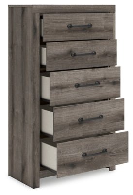 Graystorm Chest of Drawers - Dark Gray Accent Chest modern furniture Contempo Furniture