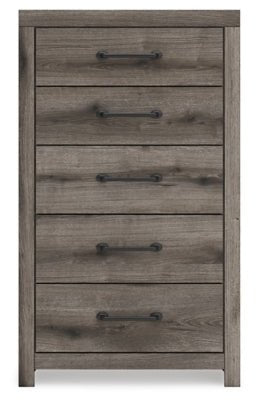 Graystorm Chest of Drawers - Dark Gray Accent Chest modern furniture Contempo Furniture