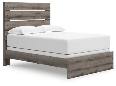 Graystorm Full Panel Bed - Dark Gray | Ashley Furniture