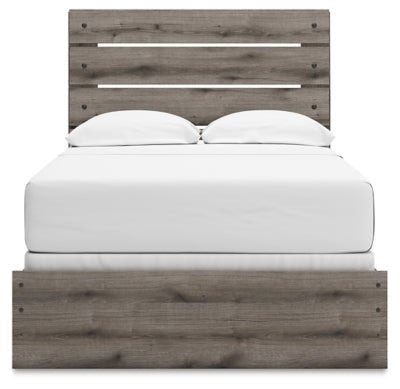 Graystorm Full Panel Bed - Dark Gray Panel Bed modern furniture Contempo Furniture
