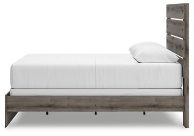 Graystorm Queen Panel Bed - Dark Gray Panel Bed modern furniture Contempo Furniture