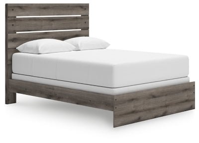 Graystorm Queen Panel Bed - Dark Gray | Ashley Furniture