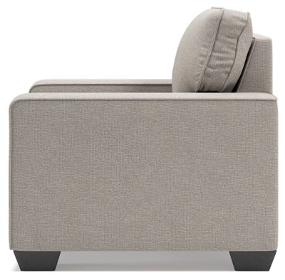 Greaves Chair - Gray Arm Chair modern furniture Contempo Furniture