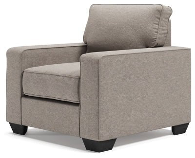 Greaves Chair - Gray Arm Chair modern furniture Contempo Furniture
