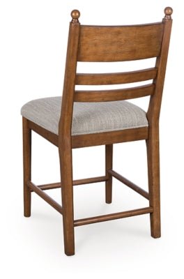 Greddinton Counter Height Barstool - Light Brown Stool Set modern furniture Contempo Furniture
