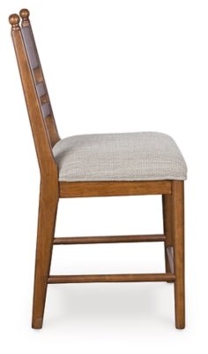 Greddinton Counter Height Barstool - Light Brown Stool Set modern furniture Contempo Furniture