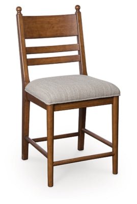 Greddinton Counter Height Barstool - Light Brown Stool Set modern furniture Contempo Furniture