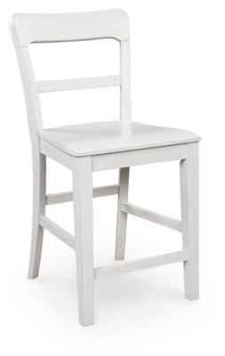 Greddinton Counter Height Barstool - White Stool Set modern furniture Contempo Furniture