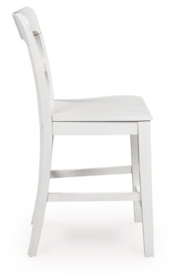 Greddinton Counter Height Barstool - White Stool Set modern furniture Contempo Furniture