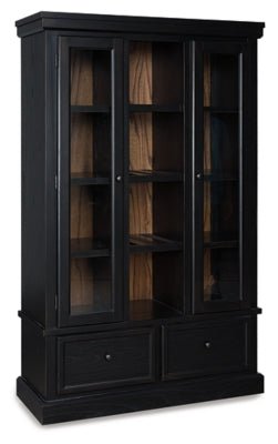 Greddinton Curio - Black | Ashley Furniture