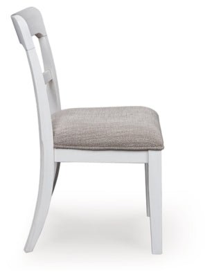 Greddinton Dining Chair - White Chair Set modern furniture Contempo Furniture