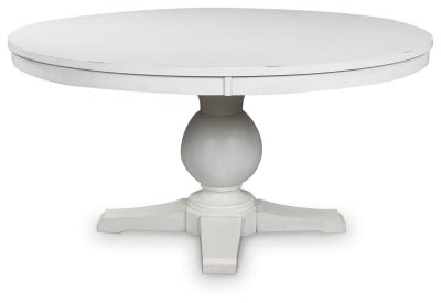 Greddinton Dining Table - White Dining Table modern furniture Contempo Furniture