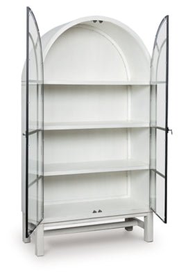 Greddinton Display Cabinet - White Display Cabinet modern furniture Contempo Furniture