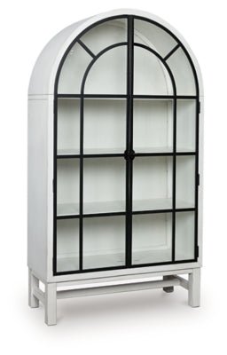 Greddinton Display Cabinet - White | Ashley Furniture