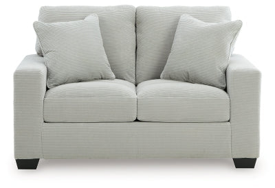 Greenbriar Loveseat - Gray Stationary Loveseat modern furniture Contempo Furniture