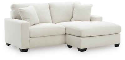 Greenbriar Sofa Chaise - White Stationary Sofa modern furniture Contempo Furniture