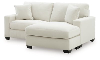 Greenbriar Sofa Chaise - White Stationary Sofa modern furniture Contempo Furniture