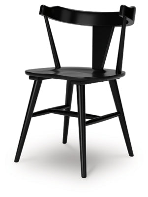 Gretlynn Dining Chair - Black Chair Set modern furniture Contempo Furniture