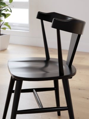 Gretlynn Dining Chair - Black Chair Set modern furniture Contempo Furniture