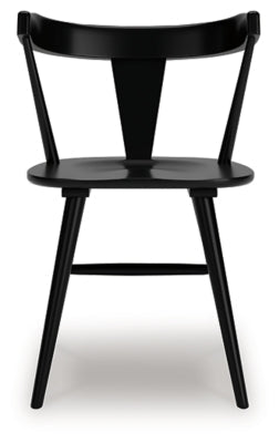Gretlynn Dining Chair - Black Chair Set modern furniture Contempo Furniture