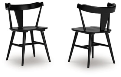 Gretlynn Dining Chair - Black Chair Set modern furniture Contempo Furniture