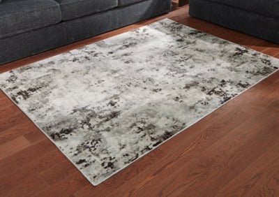 Greyland 5' x 7' Rug - Dark Gray Area Rug modern furniture Contempo Furniture