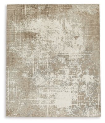 Grifflain 7'10" x 10'3" Washable Rug - Light Brown Washable Rug modern furniture Contempo Furniture