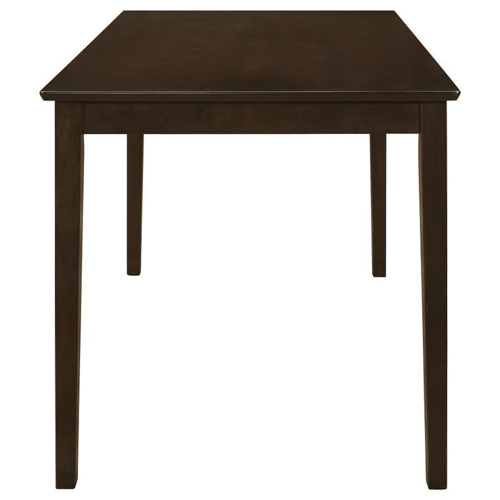 Guillen - 5 Piece Rectangular Dining Table Set - Cappuccino 5 - Piece Dining Room Set modern furniture Contempo Furniture
