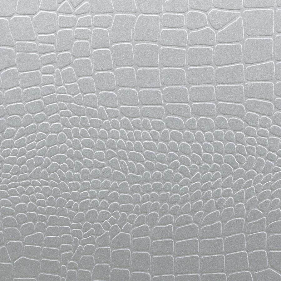 Gunnison - 2 - Drawer Nightstand - Silver Metallic Accent Nightstand modern furniture Contempo Furniture