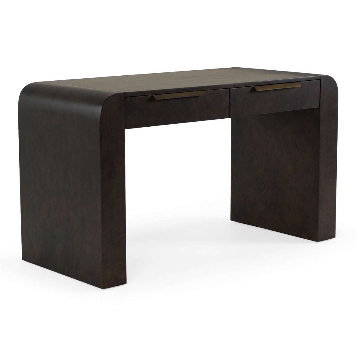 Guzman - Modern Dark Burl Writing Desk