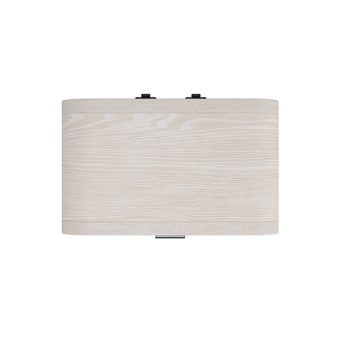 Modus Furniture Nknf81 Drake Two Drawer Usb Charging Nightstand In Sugar