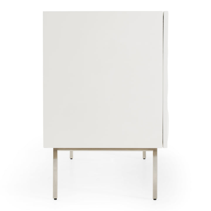 Gwen - Modern White High Gloss Buffet