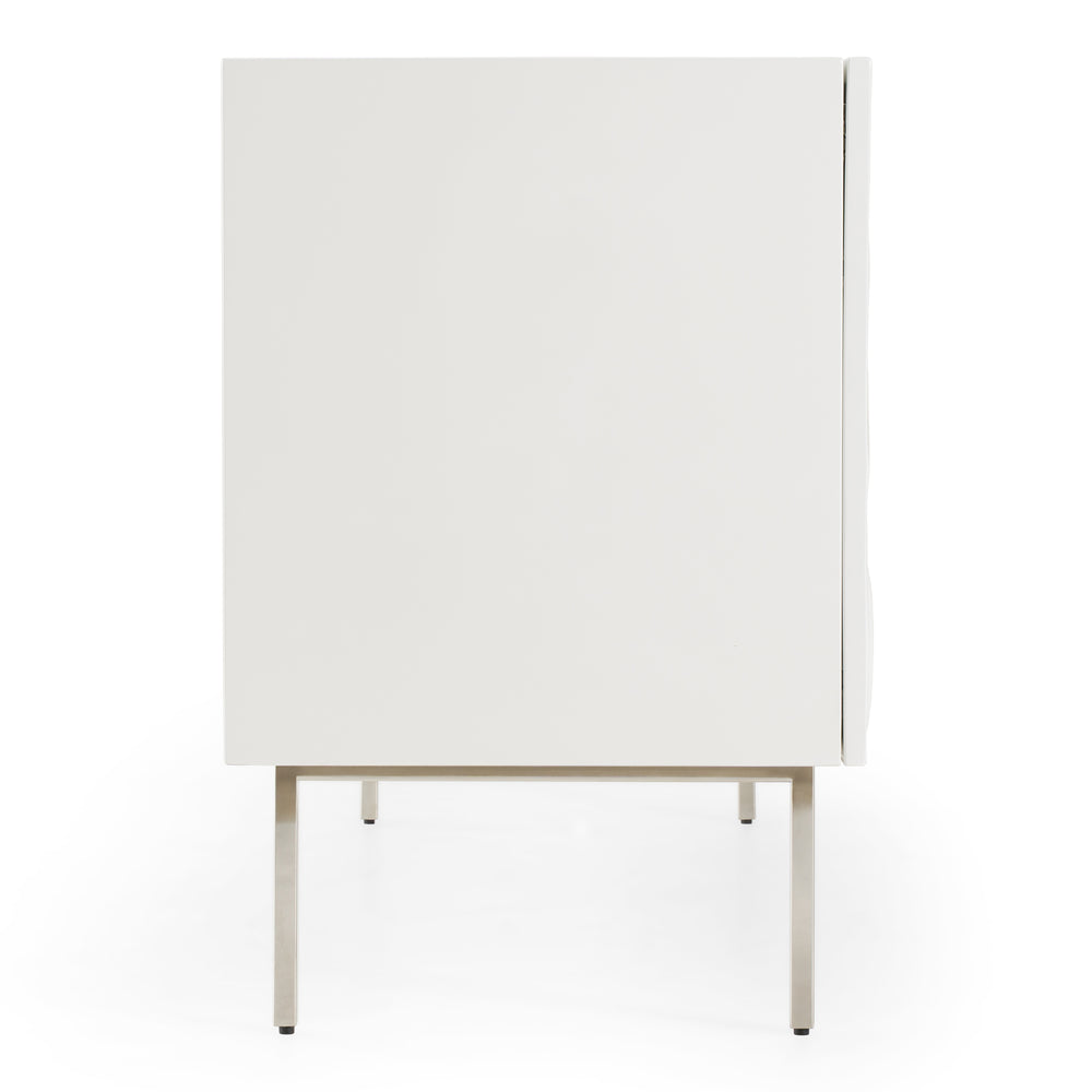 Gwen - Modern White High Gloss Buffet - View 4