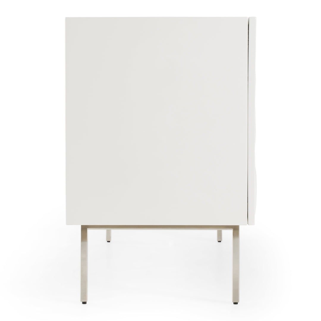 Gwen - Modern White High Gloss Buffet