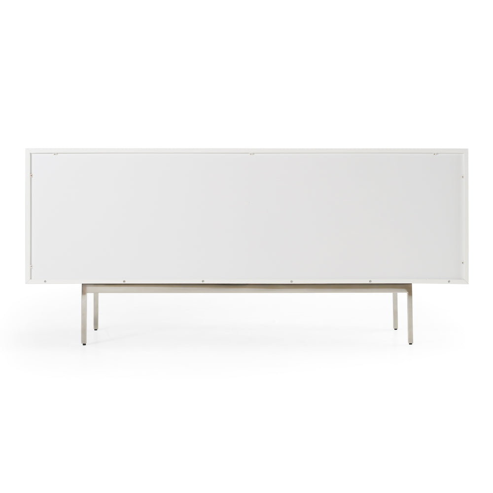 Gwen - Modern White High Gloss Buffet - View 5